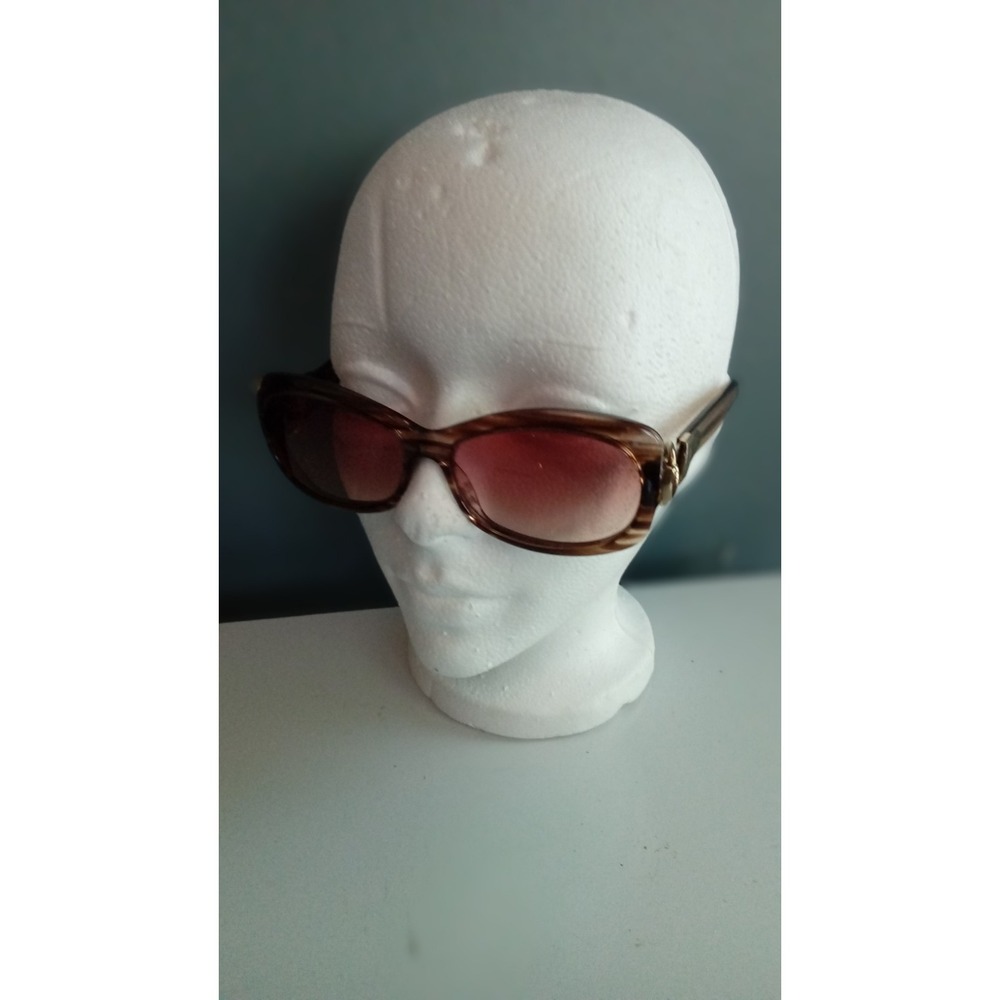 Gucci Sunglasses Brown Oval Frames Designer Eyewear Fashion Shades - Picture 2 of 16